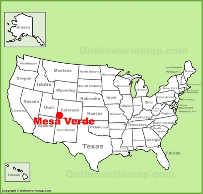 Mesa Verde Maps Usa Maps Of Mesa Verde National Park