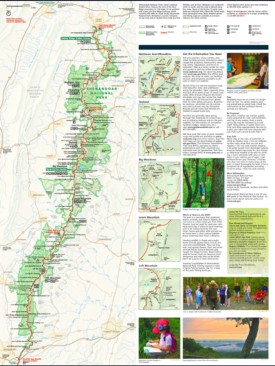 Shenandoah National Park trail map