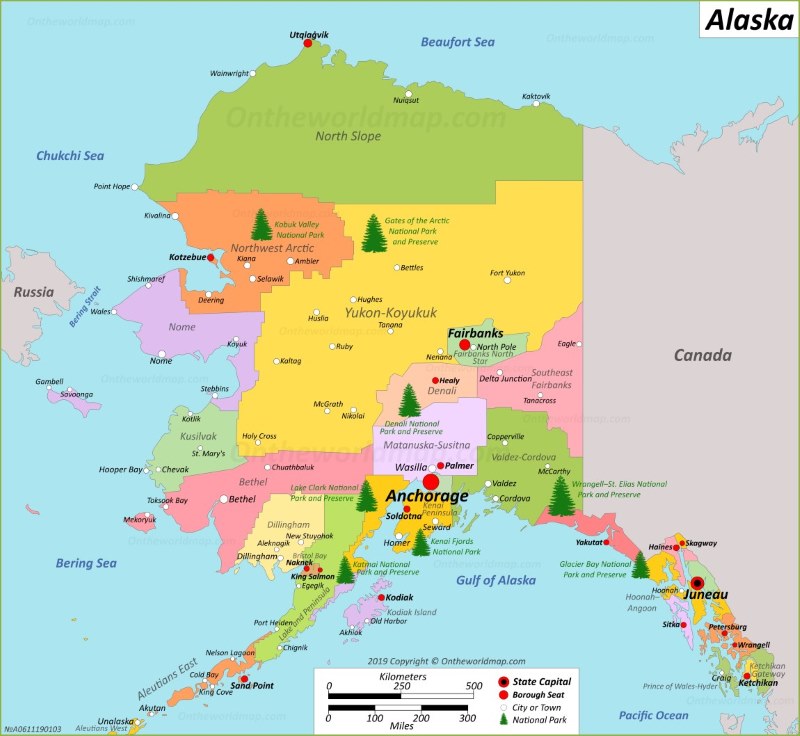 where is alaska on the united states map Alaska State Maps Usa Maps Of Alaska Ak where is alaska on the united states map