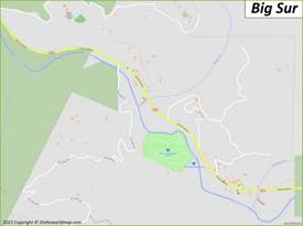 Big Sur Village Map