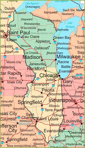 Wisconsin State Maps | USA | Maps of Wisconsin (WI)