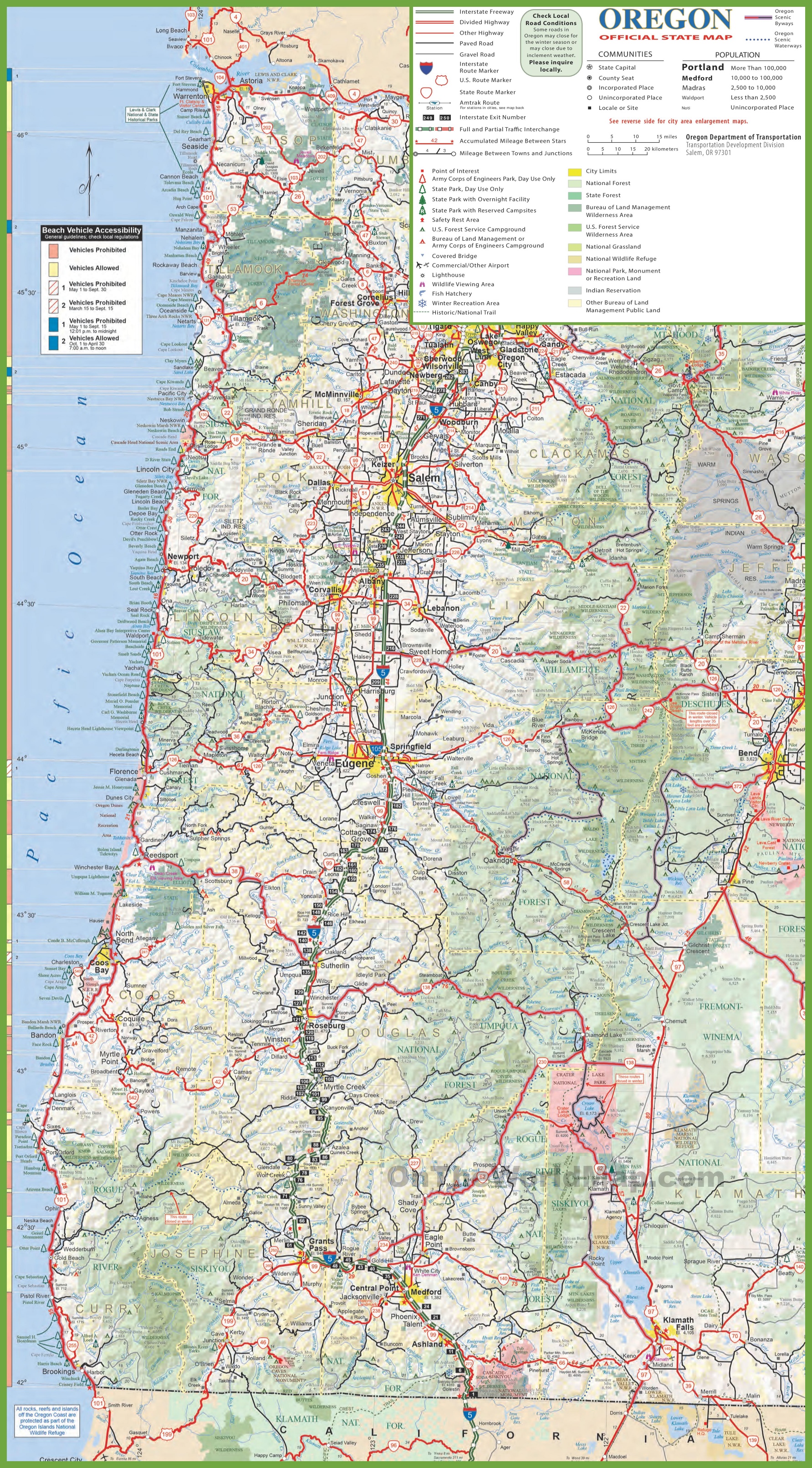 oregon-coast-map