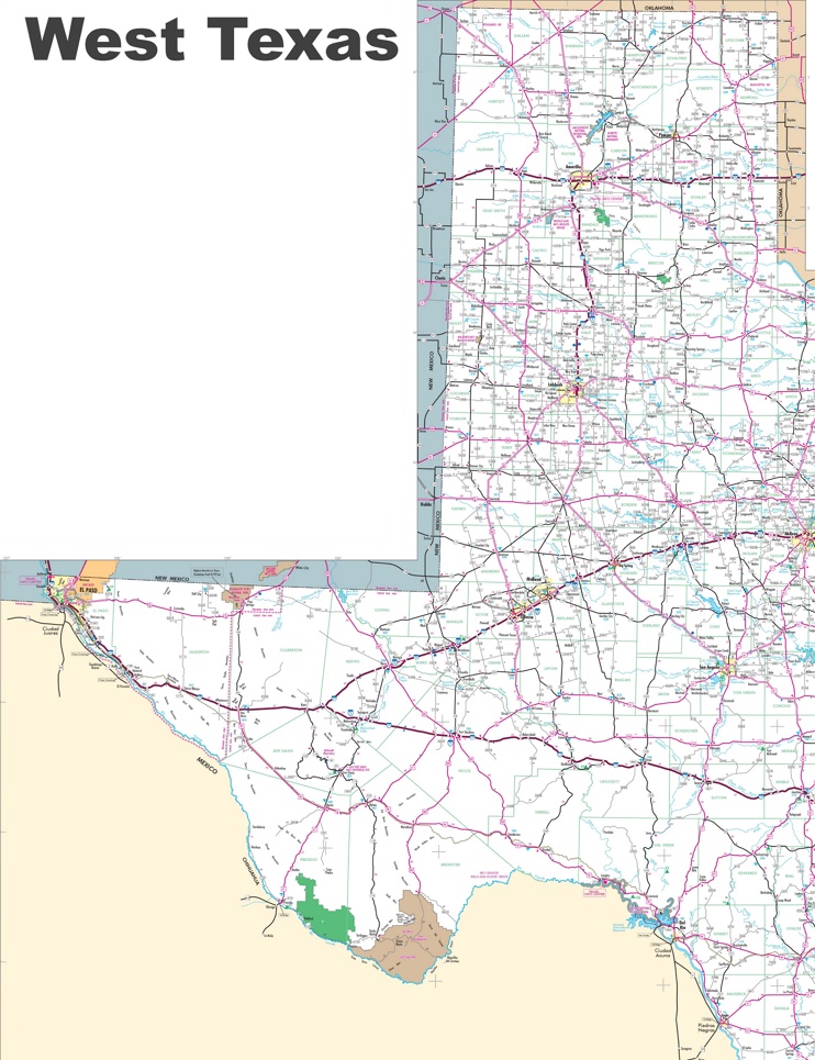 map-of-west-texas