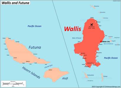 Wallis Island Location Map