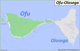 Map of Ofu-Olosega