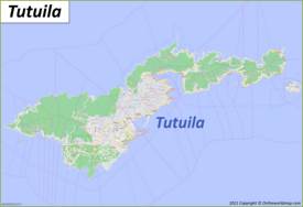 Map of Tutuila