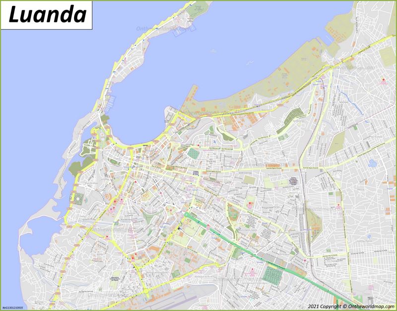 Map of Luanda