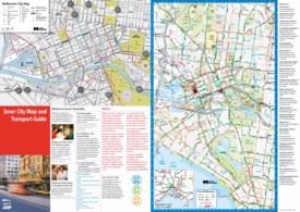 Melbourne tourist map