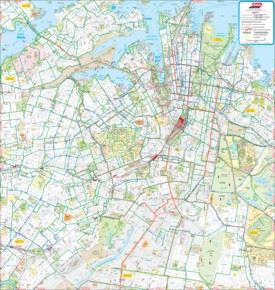 Sydney bike map