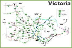 Victoria road map