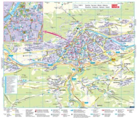 Innsbruck tourist map