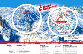 Lienz ski map