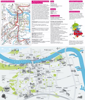 Linz tourist map