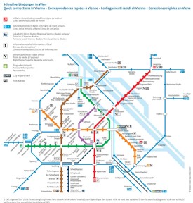 Vienna metro map