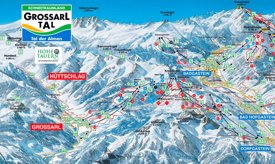 Grossarl ski map