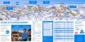 Hochkönig ski map