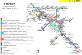 Montafon bus map