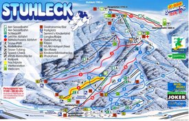 Stuhleck ski map