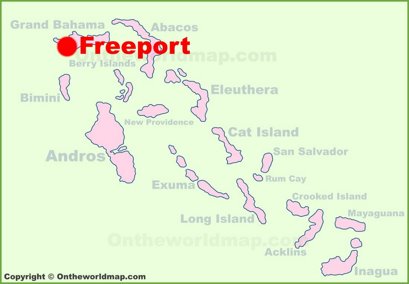 Freeport Location Map
