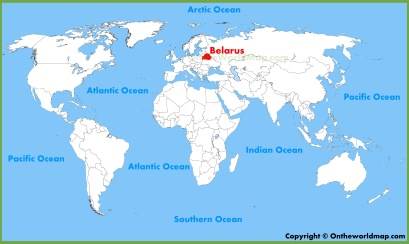 Belarus Location Map