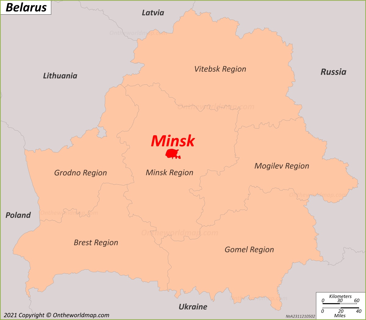 Minsk Map | Belarus | Detailed Maps of Minsk