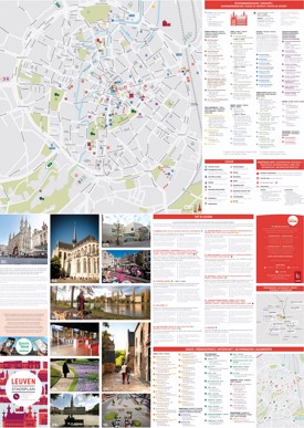 Leuven sightseeing map