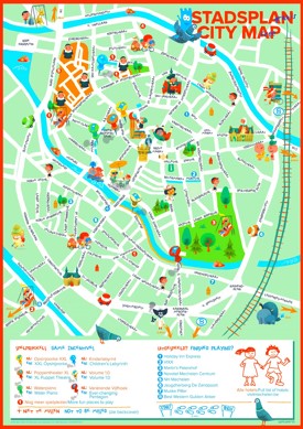 Mechelen map for kids