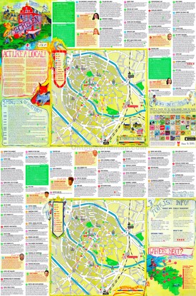 Mechelen tourist map