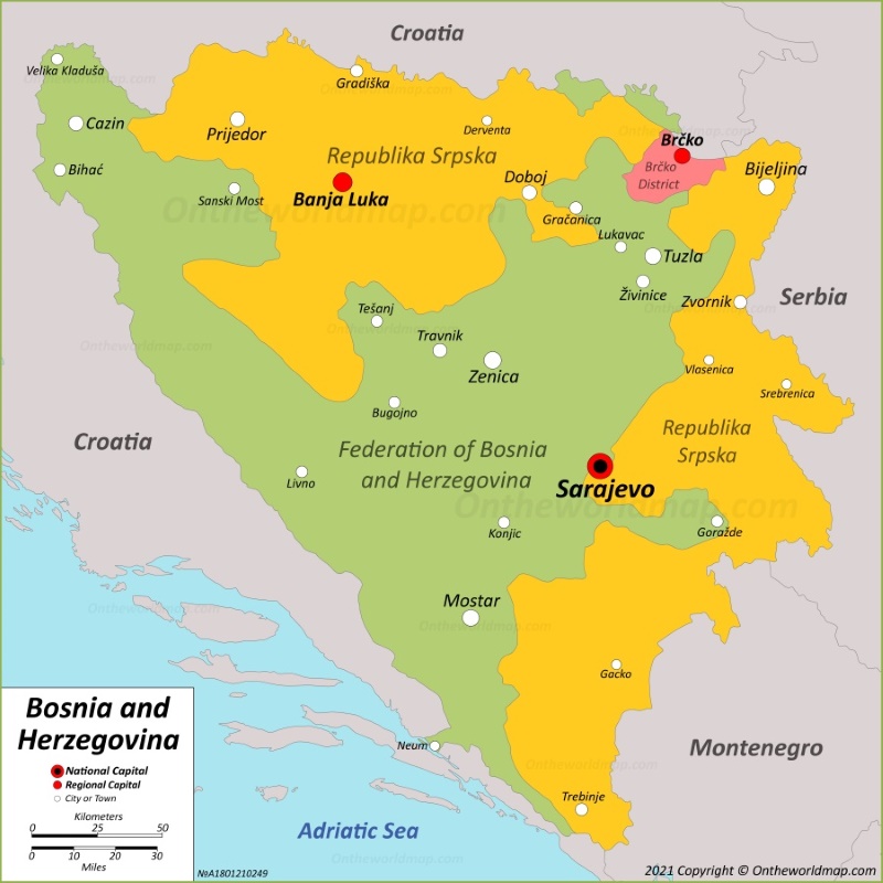 Bosnia And Herzegovina Map Maps Of Bosnia Herzegovina Bosnia And Herzegovina Map Maps Of Bosnia Herzegovina