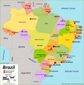 Brazil Political Map