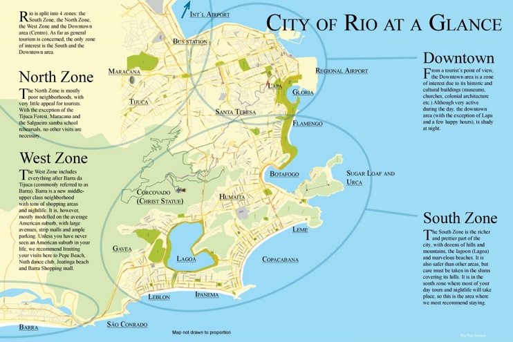 Map of Rio de Janeiro neighborhoods