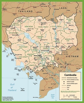 Cambodia road map