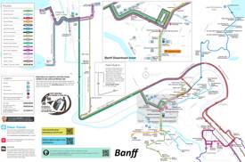 Banff Transport Map
