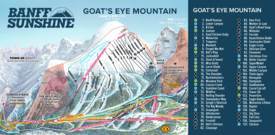 Goat's Eye Mountain Ski Map