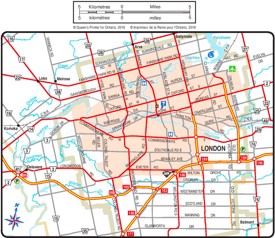 London road map