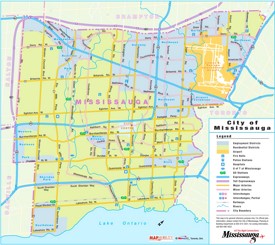 Mississauga road map