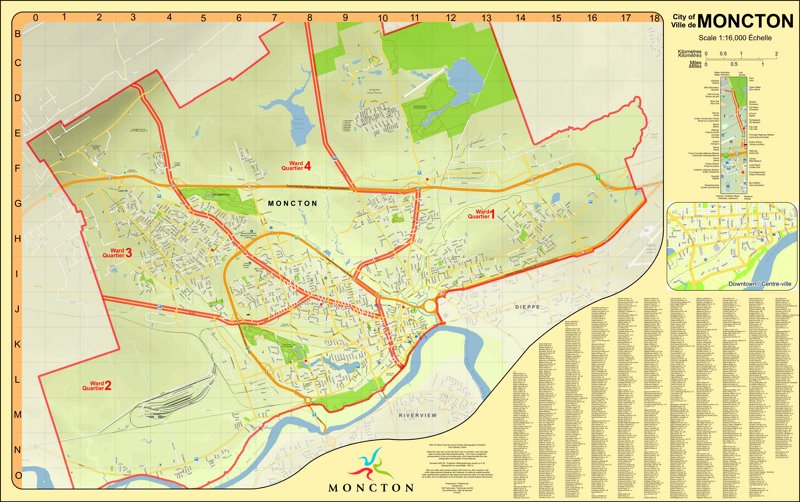 Moncton Street Map Max 