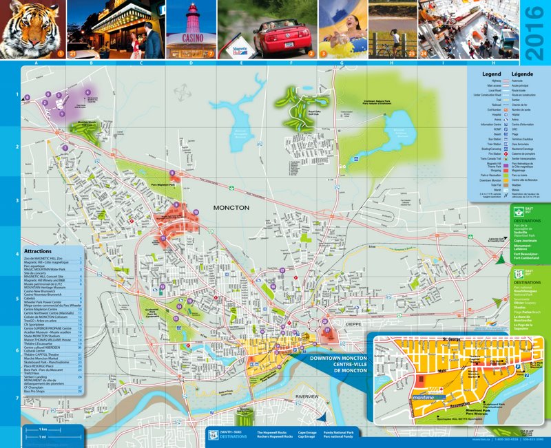 Moncton Tourist Attractions Map Max 
