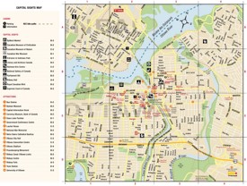 Ottawa downtown map