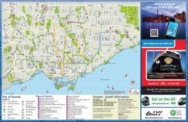 Toronto tourist attractions map