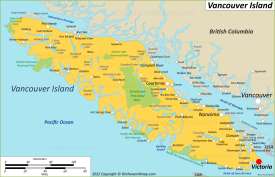Vancouver Island Map