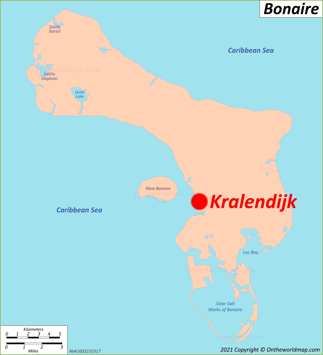 Kralendijk Location Map
