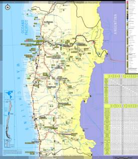 Coquimbo Tourist Map