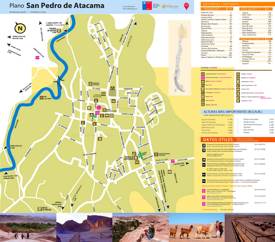 San Pedro de Atacama - Mapa Turistico
