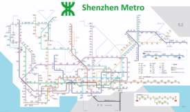 Shenzhen metro map
