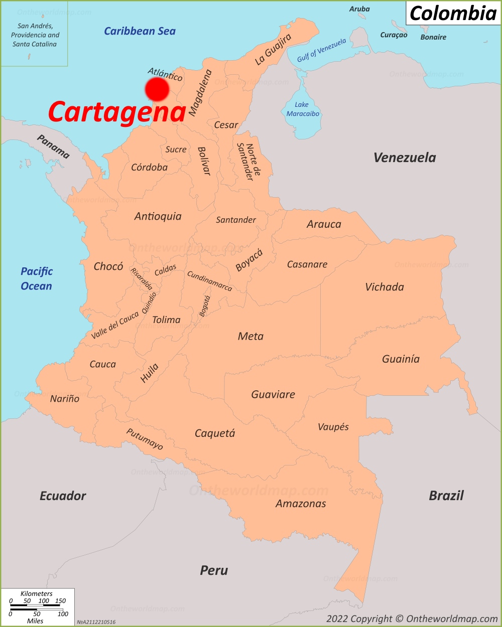 Cartagena Map | Colombia | Detailed Maps of Cartagena