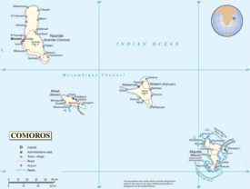 Comoros road map