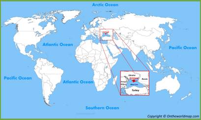 Crimea Location Map