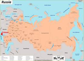 Crimea Location On The Russia Map