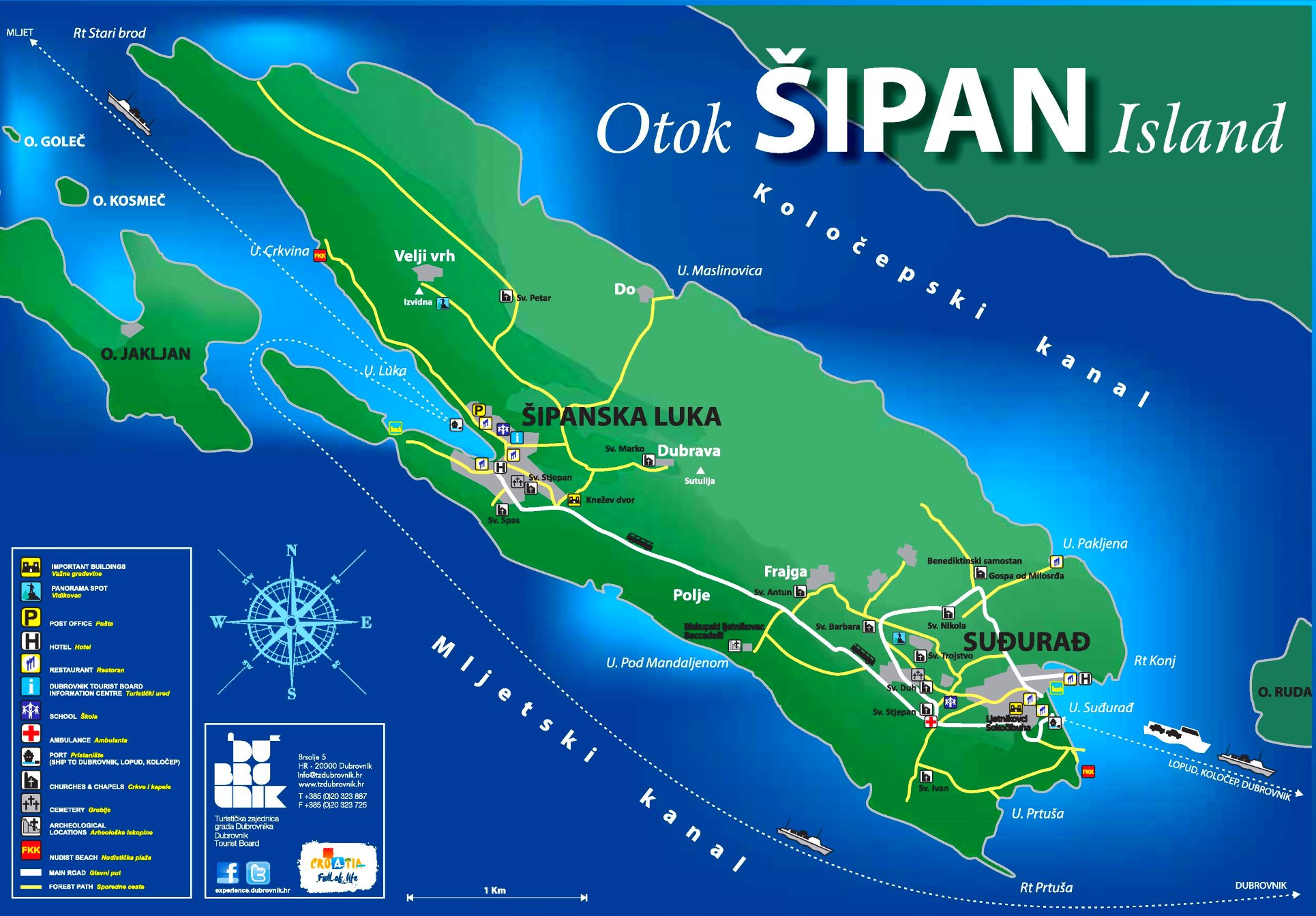 ipan Island  tourist  map 